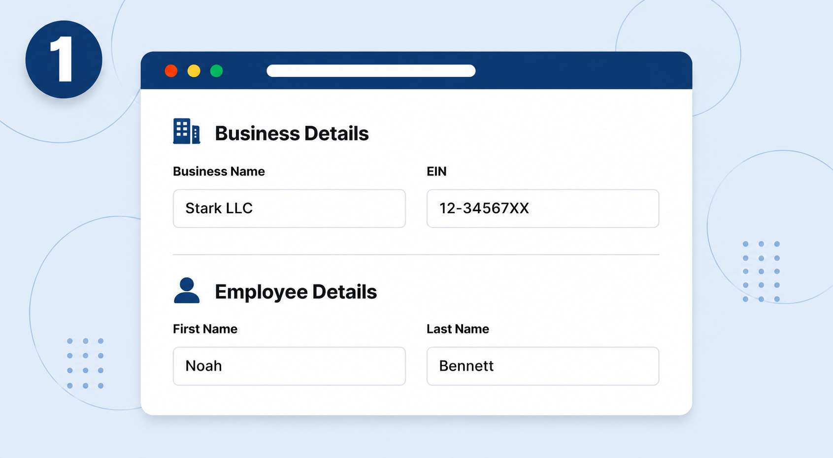 Enter Your Details